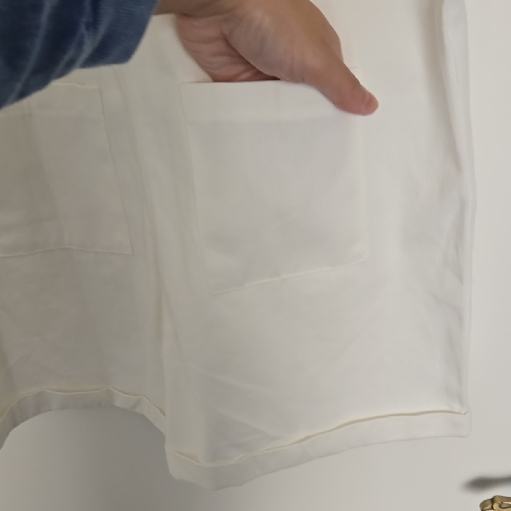 White Overalls with Silver Buckles - Picture 8 of 10